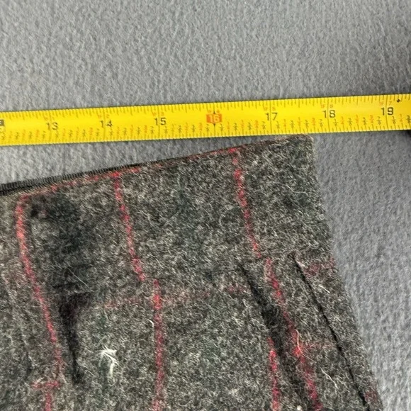 Vintage LaBonville Pants 35x29 Guide Maine Wool Plaid Hunting Forestry Logging